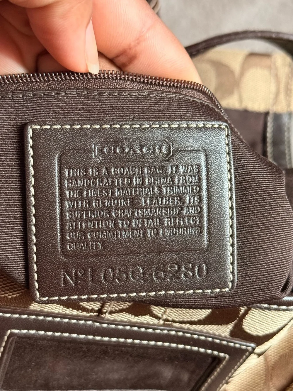 Coach SoHo Signature Braided Mini Bag